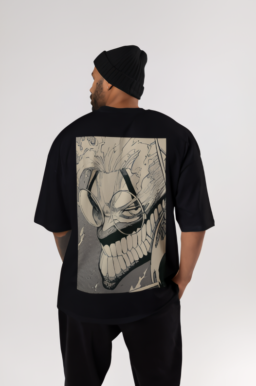 Dandadan Evil Grin Oversized Tee – Manga Streetwear Edition